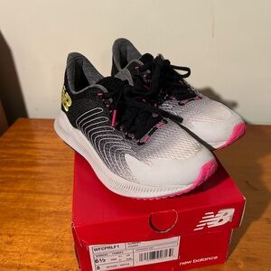 New Balance Gray and Pink Running Shoes
